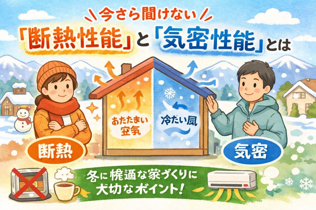 今さら聞けない「断熱性能」『気密性能』とは